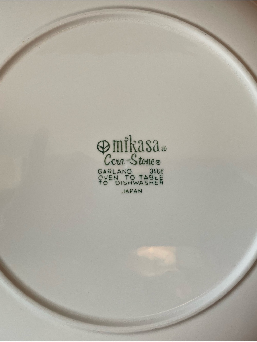 Vintage Mikasa “Garland” Set of 2 Dinnerplates - Picture 4 of 4
